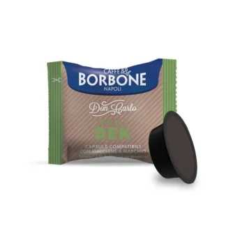 Caffè Borbone 100 Capsule Miscela Deca (Verde) Don Carlo Lavazza* a modo mio* Compatibili
