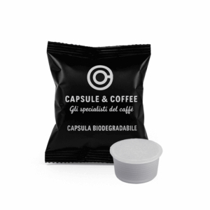 Capsule & Coffee 100 Capsule Caffè compatibili Lavazza* Espresso Point* PRODIGIO biodegradabili (più ne acquisti più risparmi)