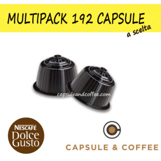 Capsule Bevande Gusto: Capsule Gusto Bevande 192 Pezzi (96 Cioccolato + 96  Orzo)