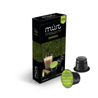 Ginseng Senza Glutine Must Espresso Italiano -  10 capsule 100%  compatibili Nespresso®