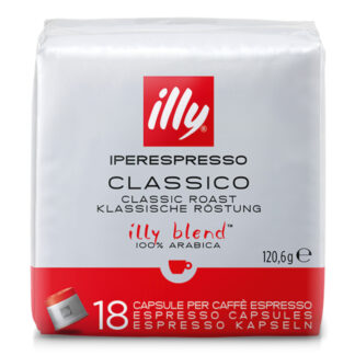 illy Capsule Caffè Iperespresso Tostato CLASSICO, 6 Confezioni da 18 Capsule, Totale 108 Capsule