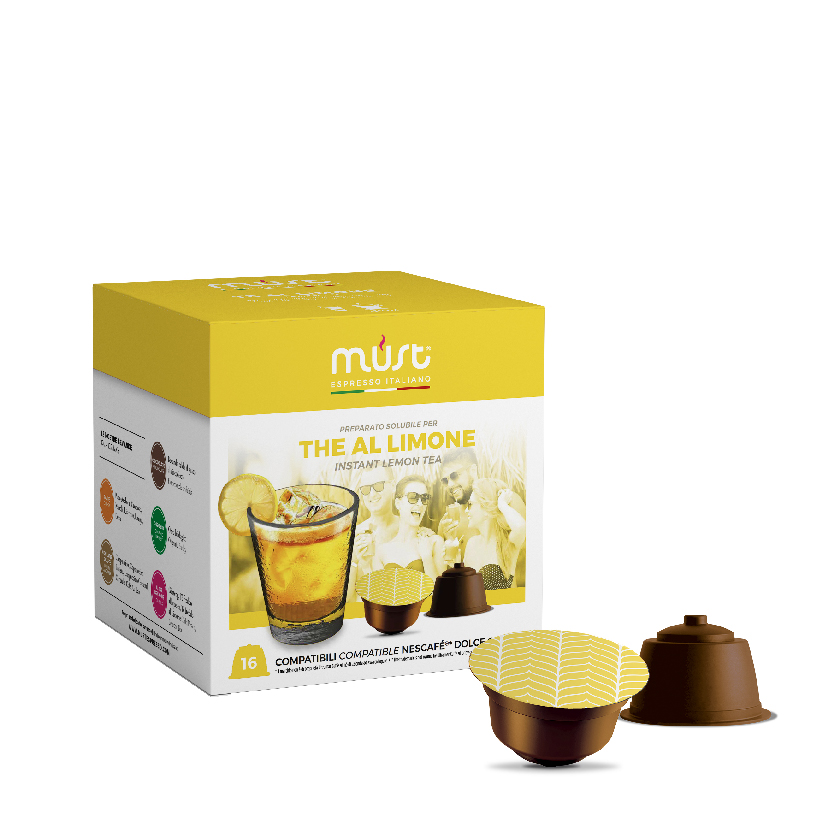 Lemon Black Tea Sandemetrio - 16 Capsule compatibili Lavazza A Modo Mio ®