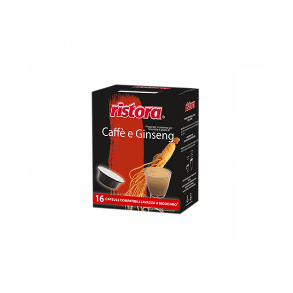 Ristora 16 capsule GINSENG Lavazza a modo mio Compatibili