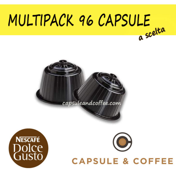capsule dolce gusto in offerta multipack a scelta cialde 96