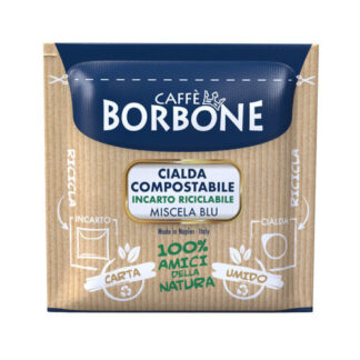 caffe borbone cialda blu carta 44