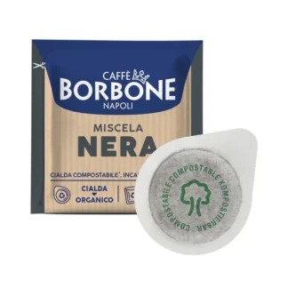 100 Cialde ESE 44 mm Caffè Borbone Miscela NERA