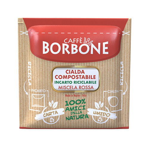 Caffè Borbone 100 cialde ROSSA ROSSE Carta Filtro Sistema Ese 44