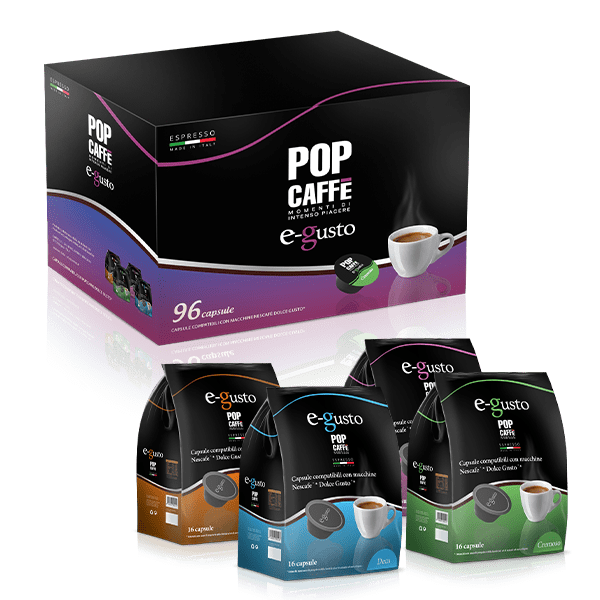 Pop Caffè Dolce Gusto E- Gusto 10 confezioni a scelta in 24h