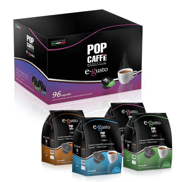 Capsule Pop Caffe CiocoNocciola  Compatibili Nescafe Dolce Gusto