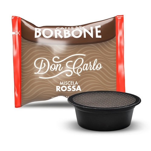 100 capsule cialde CAFFE BORBONE Don Carlo A Modo Mio ROSSO