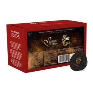 50 cialde capsule Gola Corposo Ristretto compatibili macchine Lavazza* Firma®* e Vitha Group®*