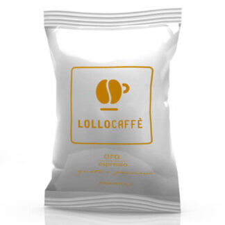 Lollo caffe 100 capsule cialde miscela Oro compatibili Lavazza* Espresso Point*