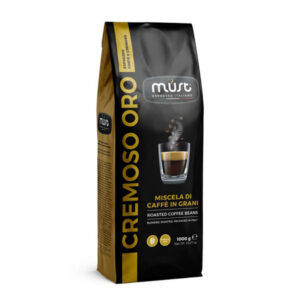 must espresso caffe in grani 1 kg cremoso oro