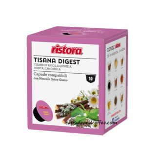 capsule tisana digestiva dolce gusto nescafe ristora