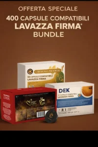Bundle Lavazza Firma Compatibili in Offerta – 400 Capsule a Scelta