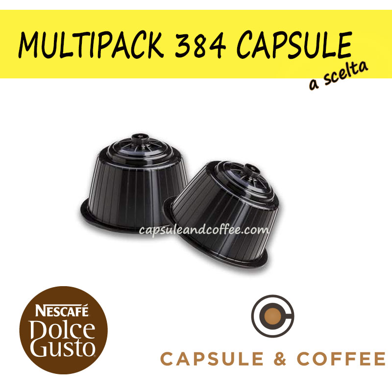 NESCAFE DOLCE GUSTO - OFFERTA 384 CAPSULE 24 CONFEZIONI