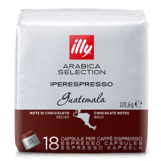 18 capsule caffe Illy Sistema Iper espresso Monoarabica Guatemala