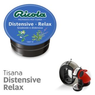 10 Capsule Ricola Tisana Distensive Relax compatibili Nescafé Dolce Gusto