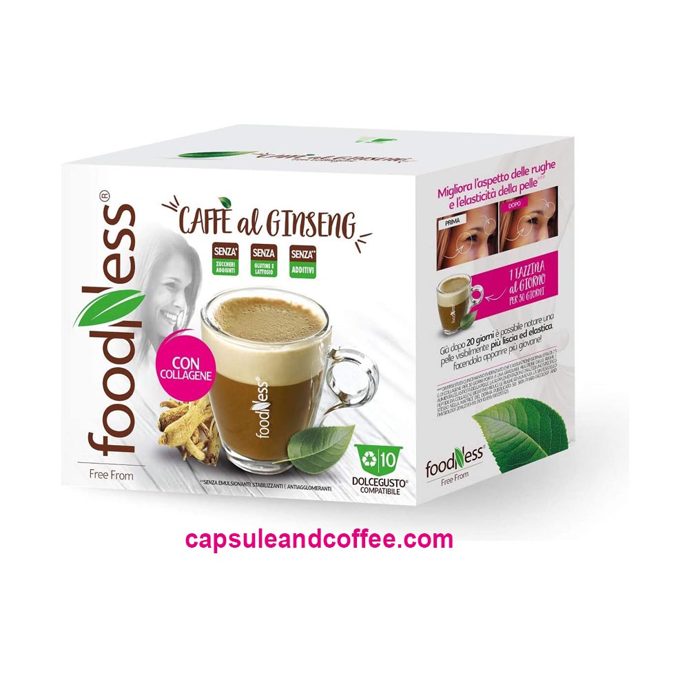 foodness ginseng collagene dolce gusto capsule