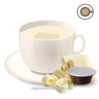 Capsule & Coffee 10 Cioccolata Bianca compatibile Lavazza* a Modo Mio*