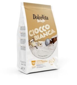 Dolce Vita Capsule & Coffee 10 Cioccolata Bianca compatibile Nespresso