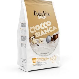 Dolce Vita Capsule & Coffee 10 Cioccolata Bianca compatibile Nespresso