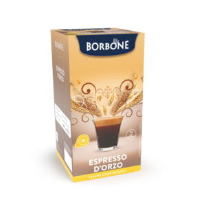 18 cialde carta ESE 44mm Orzo Caffè Borbone