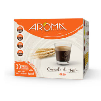 30 Capsule di Orzo Aroma Light compatibili Dolce Gusto