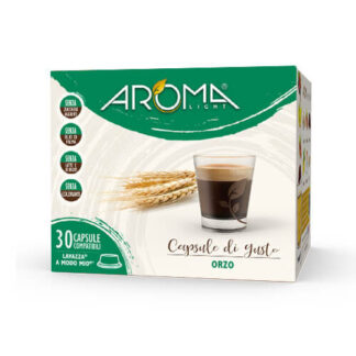30 Capsule di Orzo Aroma Light compatibili Lavazza* A Modo Mio*
