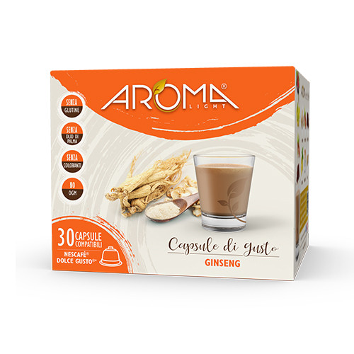 aroma light ginseng dolce gusto capsule cialde