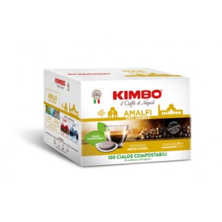 100 Cialde compostabili Kimbo Miscela Espresso Amalfi 100% Arabica (ex Armonia) (più ne acquisti più risparmi)