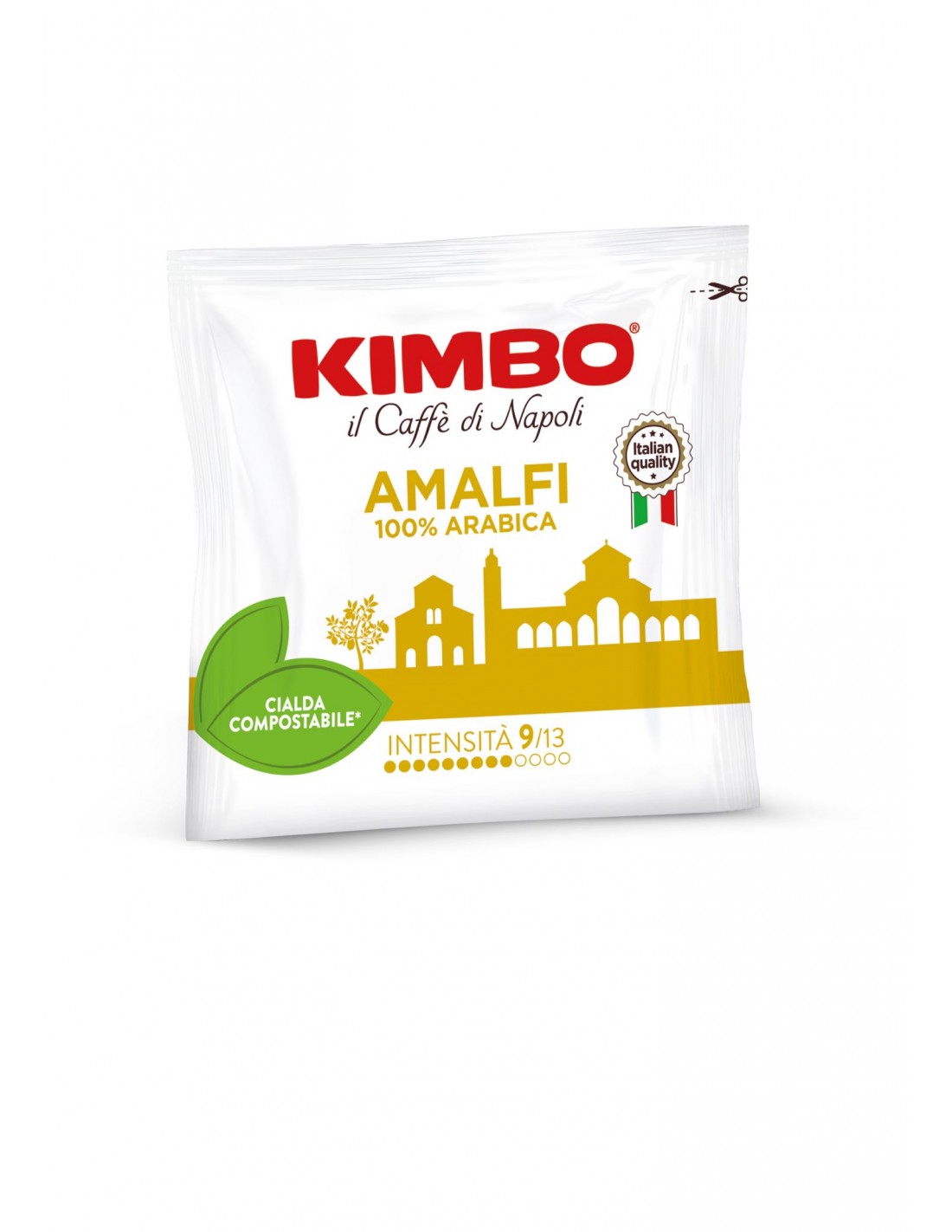 100 Cialde compostabili Kimbo Miscela Espresso Amalfi 100% Arabica (ex  Armonia) (più ne acquisti più risparmi) - Capsule & Coffee