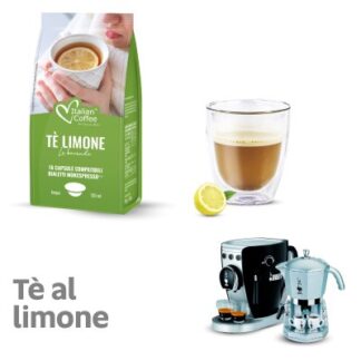 capsule cialde te al limone bialetti mokona