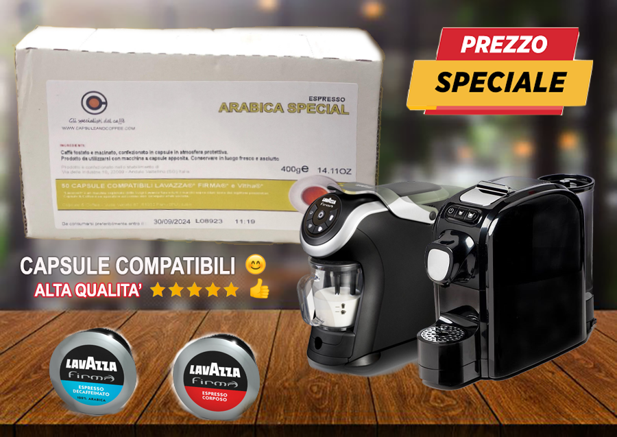 Capsule Lavazza Firma e Vitha miscela ARABICA, novità !