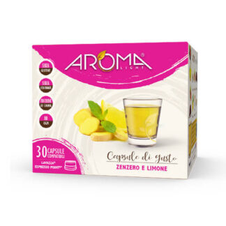 30 Capsule Zenzero e Limone Aroma Light compatibili Espresso Point
