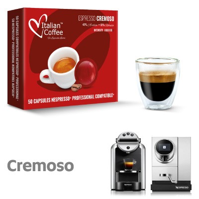 50 capsule alluminio NESPRESSO PROFESSIONAL compatibili