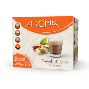 30 Capsule di Pistacchio Aroma Light compatibili Dolce Gusto Nescafè