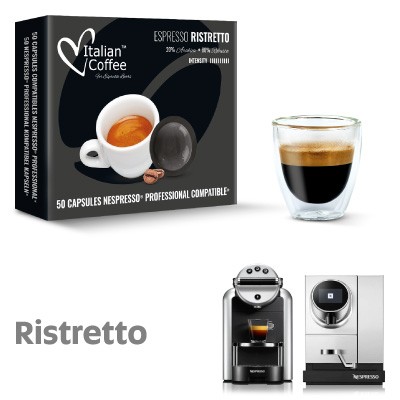 Nespresso 100 Capsule Caffè Lavazza RISTRETTO compatibili sistema Nespresso Offerta cialde 