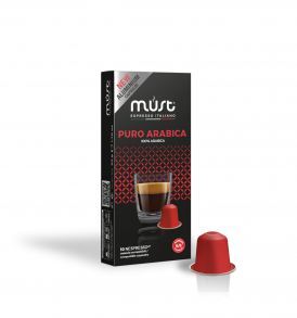 must capsule nespresso arabica alluminio