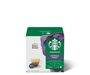 12 capsule STARBUCKS® Espresso Roast by Nescafé® Dolce Gusto®, per caffè espresso