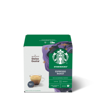 12 capsule STARBUCKS® Espresso Roast by Nescafé® Dolce Gusto®, per caffè espresso