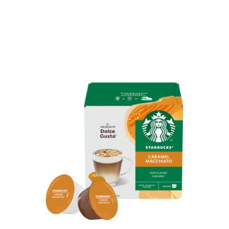 12 capsule STARBUCKS® CARAMEL MACCHIATO by Nescafé® Dolce Gusto®