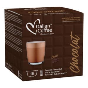 16 Capsule compatibili Nescafè Dolce Gusto Cioccolato CHOCOLAT Italian Coffee
