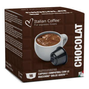 16 Capsule compatibili Nescafè Dolce Gusto Cioccolato CHOCOLAT Italian Coffee