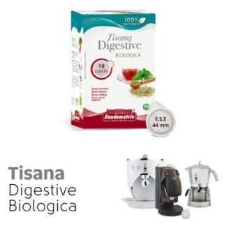 Tisana Biologica in cialde di carta ese 44 DIGESTIVA