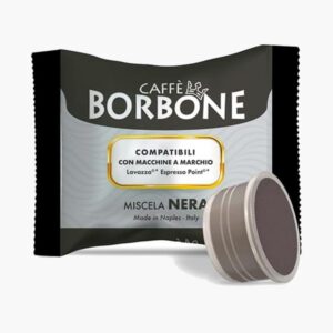 Caffè Borbone 100 Capsule Miscela Nera Lavazza* Espresso Point* Compatibili