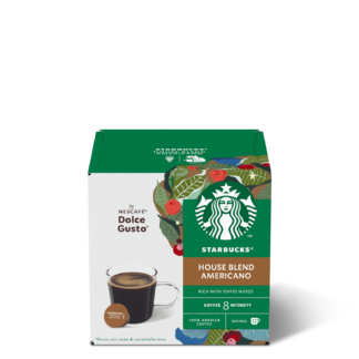 12 capsule STARBUCKS® House Blend AMERICANO by Nescafé® Dolce Gusto®