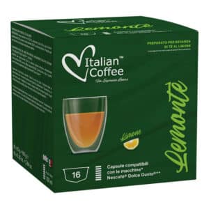 16 Capsule compatibili Nescafè Dolce Gusto Te al Limone Italian Coffee