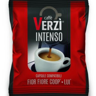 100 capsule Caffè Verzi INTENSO compatibile Coop – Fiorfiore – Lui – Mitaca – Aroma Vero – Italico