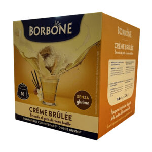 caffe borbone 16 dolce gusto creme brulle capsulee cialde emozioni gusto